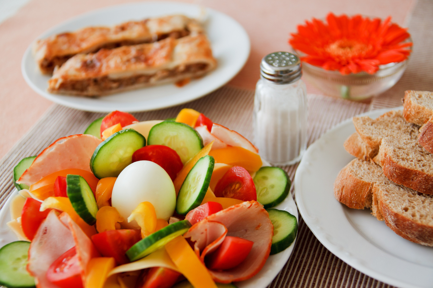 Breakfast Fruits and Meal